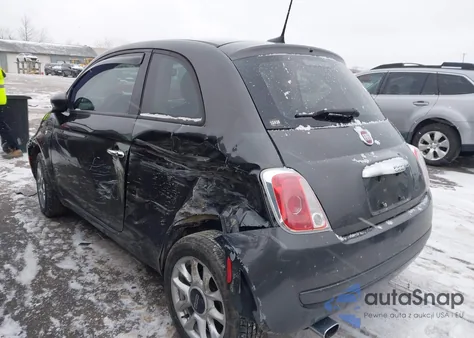 2017 Fiat 500 Pop from USA, damaged, VIN 3C3CFFKR1HT553821